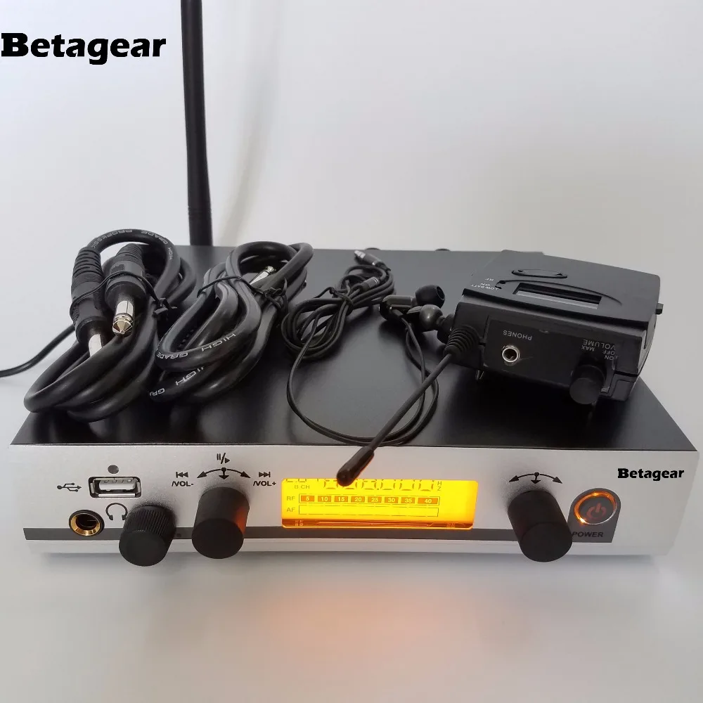 Беспроводная внутриканальная система мониторинга Betagear 300 IEM G3 SR многоканальный