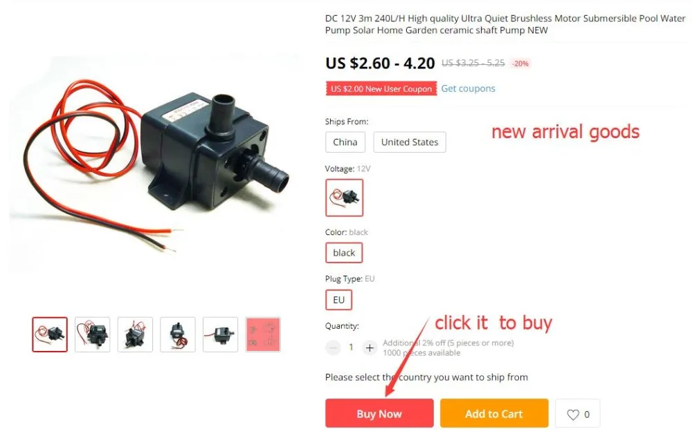 DC12V3M240L/H Мини Магнитный бесщеточный двигатель бесшумный водяной насос лифт 300 см водонепроницаемый прочный амфибия бренд высокое качество