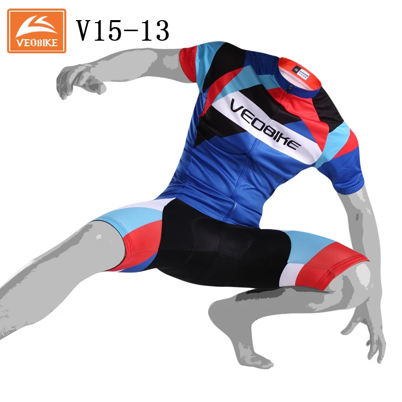 Veobike Лето Для мужчин и женщин Открытый короткими рукавами езда на велосипеде