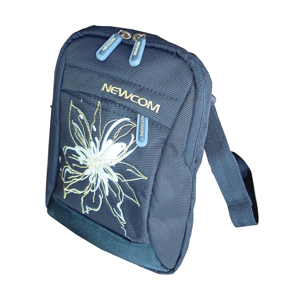 Ladies Classic Shoulder Bag Women Messenger Bags Casual Crossbody For Girls Flower Embroidery Purple Blue | Багаж и сумки