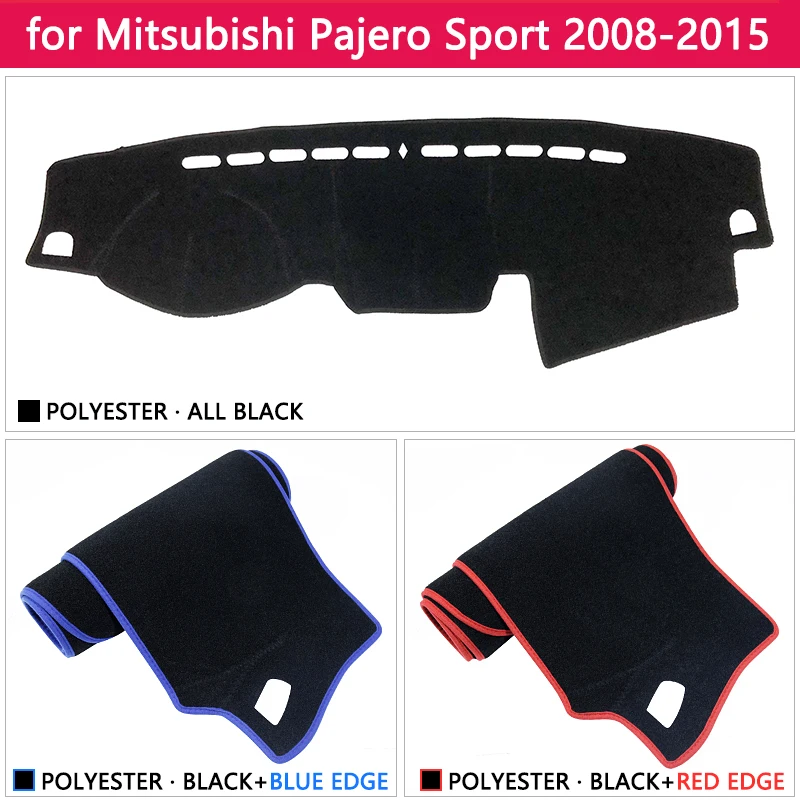 Для Mitsubishi Pajero Sport 2 2008 ~ 2015 Montero Shogun Противоскользящий коврик на приборную панель