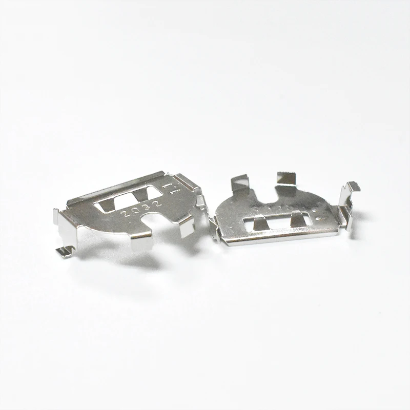 5 шт./лот никелированная фосфористая бронза монетница CR2032 держатель батареи