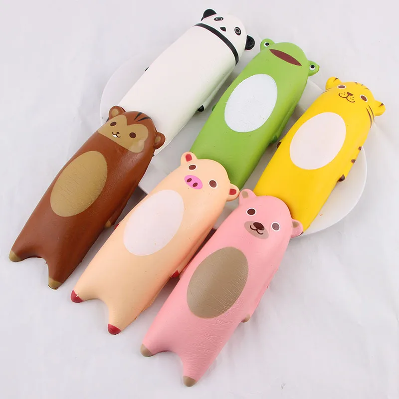 14 см Kawaii Мультяшные животные затычки игрушки медленно поднимающиеся