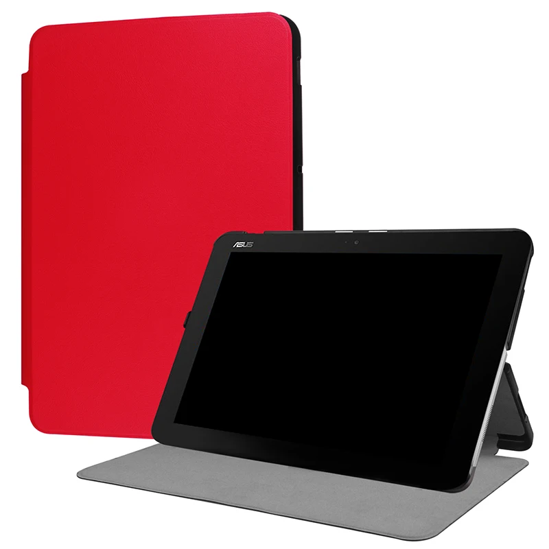 Enzi DHL/EMS Ultra Slim Folio Stand Tri Fold Кастер Флип кожаный чехол для ASUS Transformer мини t102ha 10.1