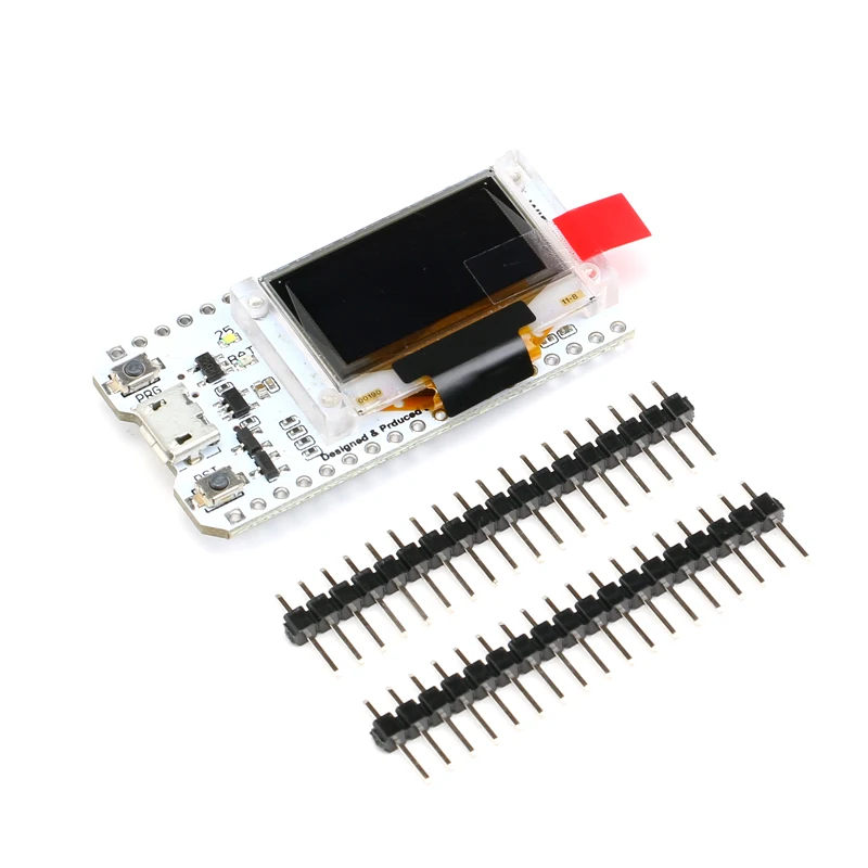 ESP32 Bluetooth wi-fi-комплект OLED синий 0,96 дюймовый дисплей модуль CP2102 32M Flash 3,3 V-7 V сетевая макетная карта для Arduino