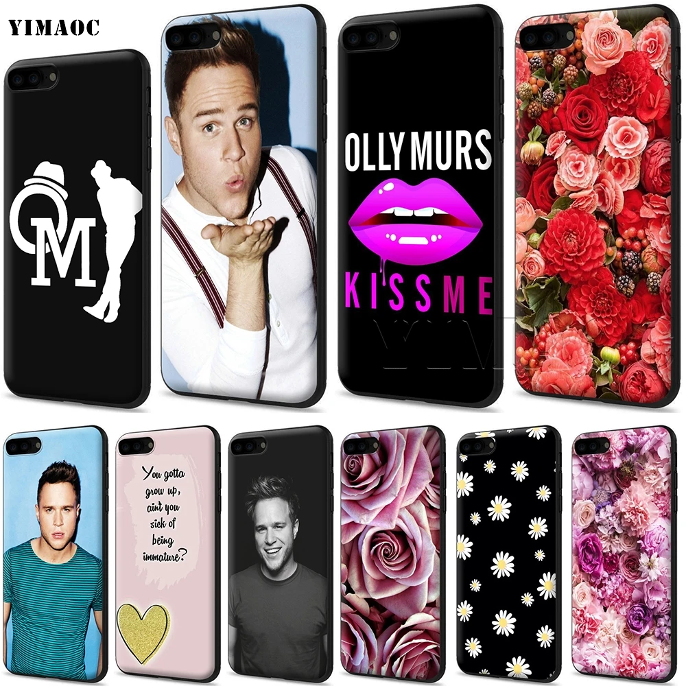 YIMAOC Olly рельефный мягкий чехол для Apple iPhone SE 2020 5 5s 6 6s 7 8 Plus XR X Xs 11 12 Pro Max mini|Бамперы| |