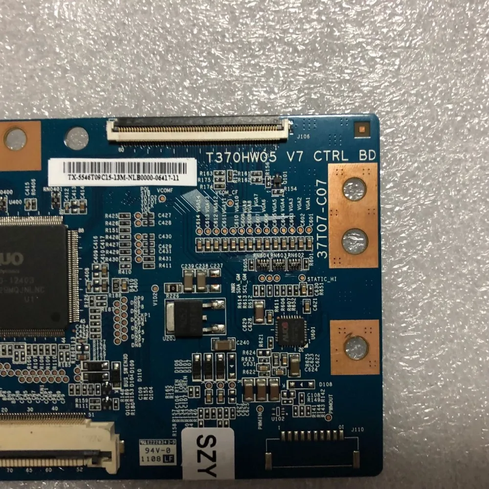 SZYLIJ Бесплатная доставка 100% Новый UA46D6000SJ T370HW05 V7 37T07 C07 LD460CGB A2 экрана логическая