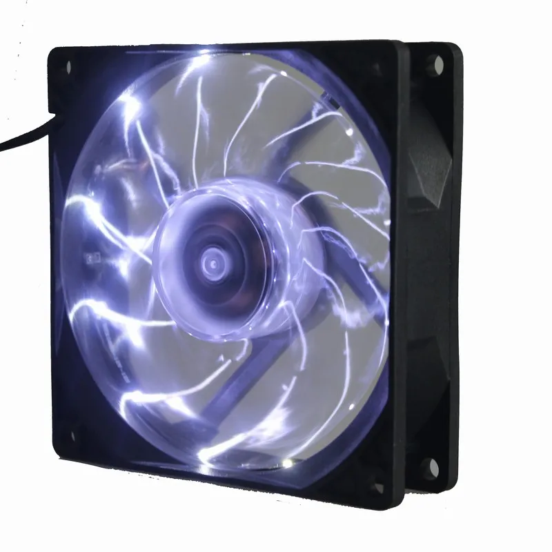 10 шт. Gdstime 12 в 90 мм белый 15 LED PC CPU охлаждающий вентилятор для компьютера|case cooler|fan