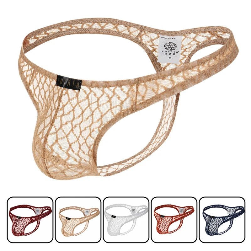 

men sexy Bikini gay man underwear Transparent panties man jockstrap briefs string homme man lace underwear jockstrap Lace thong