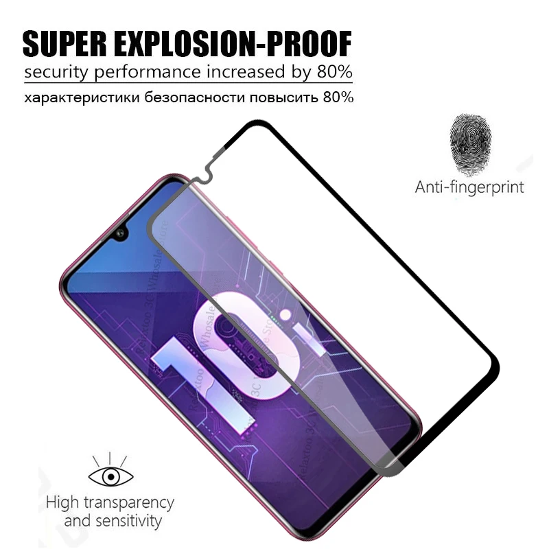 Защитное стекло Honor 10i из закаленного стекла для huawei Honor 10i HRY-LX1T HRY-LX1 Honor10i Glas on Honor 10 Lite