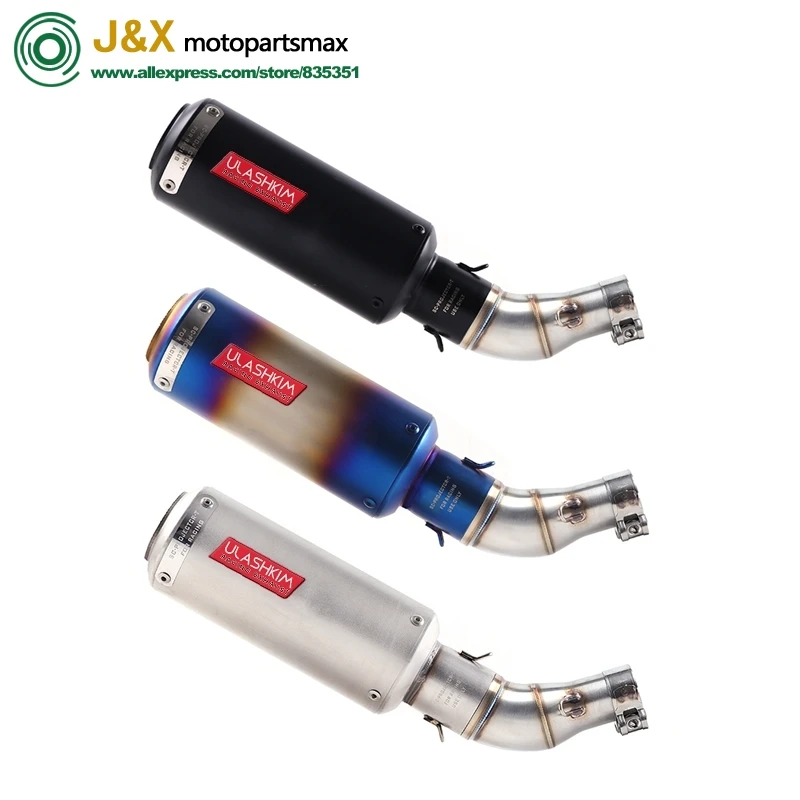 MT-03 MT03 мотоцикл глушитель трубы среднего звенья трубы Escape для YAMAHA YZF-R3 R3 R25 R30 слипоны
