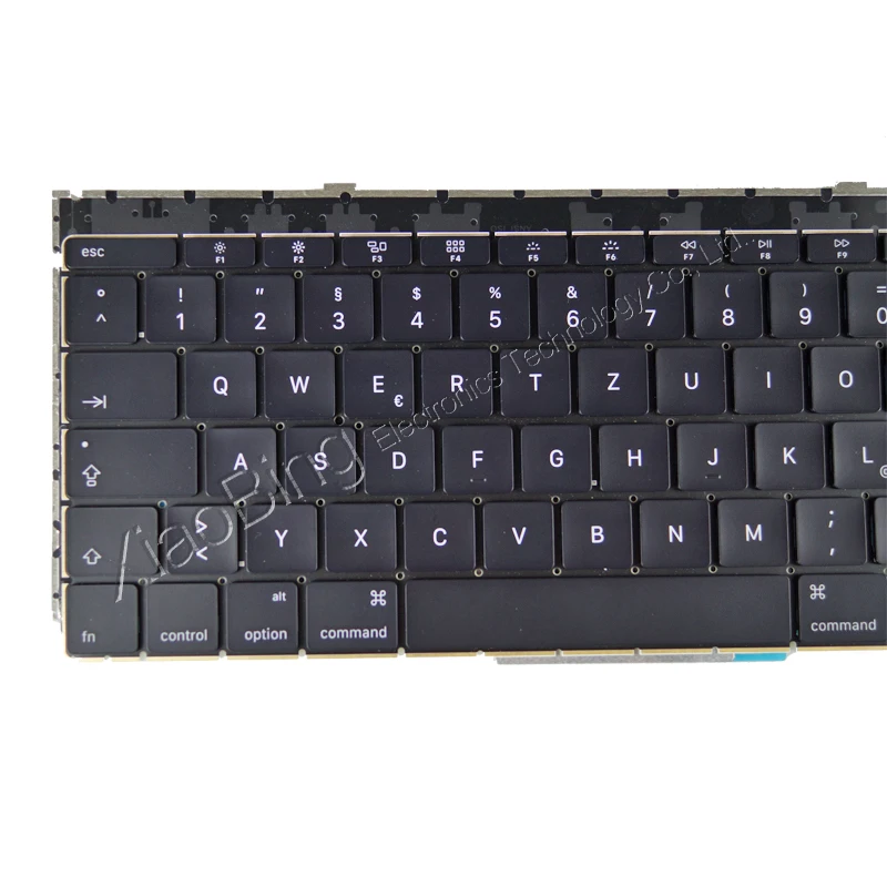 Новый ноутбук A1534 немецкая GR клавиатура с подсветкой + винты для Macbook 12 &quotA1534 DE Deutsch