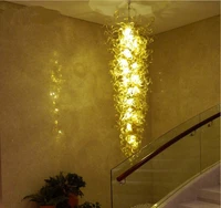 art glass jazz style chandelier girban brand 100 hand blown glass chandelier lighting