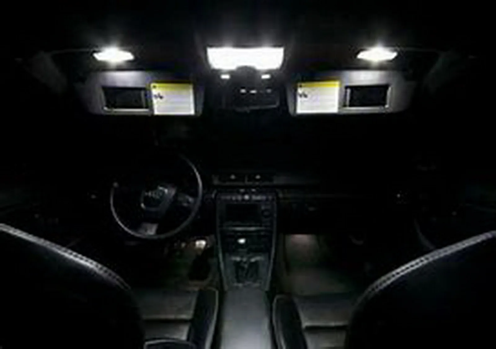 ANGRONG 2x светодиодный внутренний козырек для зеркала туалетного столика Canbus VW Eos Golf