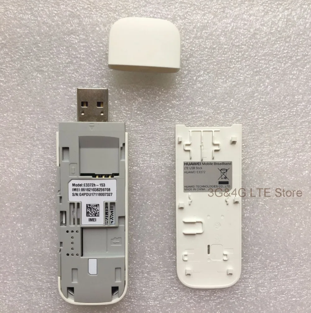 Разблокирована HUAWEI E3372 E3372h-153 150 Мбит 4 г LTE usb-модем