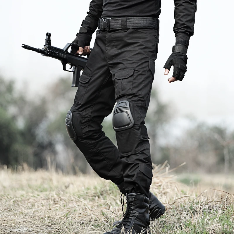 Тактический Камуфляж Брюки брюки-карго мужчины Pantalon Homme штаны US Army Delta сил Hunter