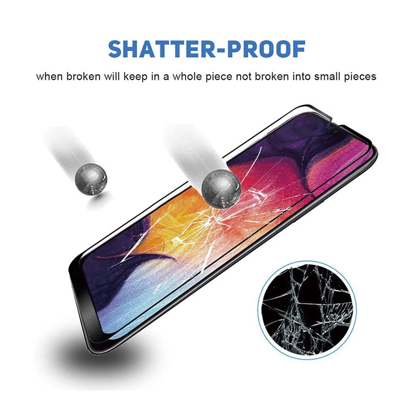 Защитное 3d стекло закаленное для Samsung Galaxy A50/A30/A40/A70/A10/50/30/40/10/70|Защитные стёкла и
