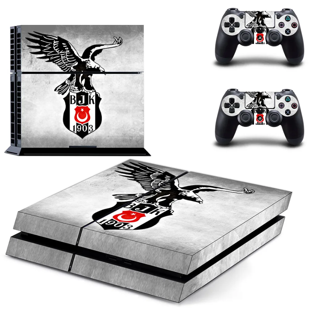 Наклейка для футбольной команды Турция Besiktas BJK PS4 консоли Sony PlayStation 4 и 2