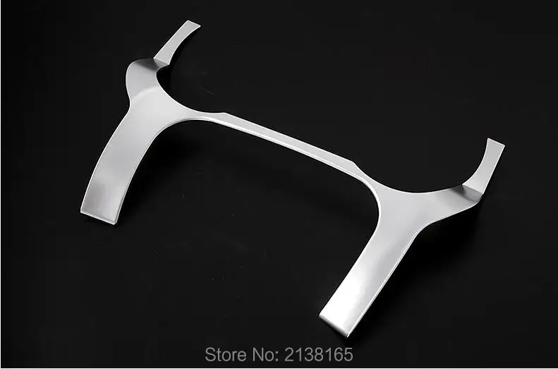 Chrome Dashboard украшения Накладка для Land Rover Range Evoque 2011 2015 автомобиля Интимные