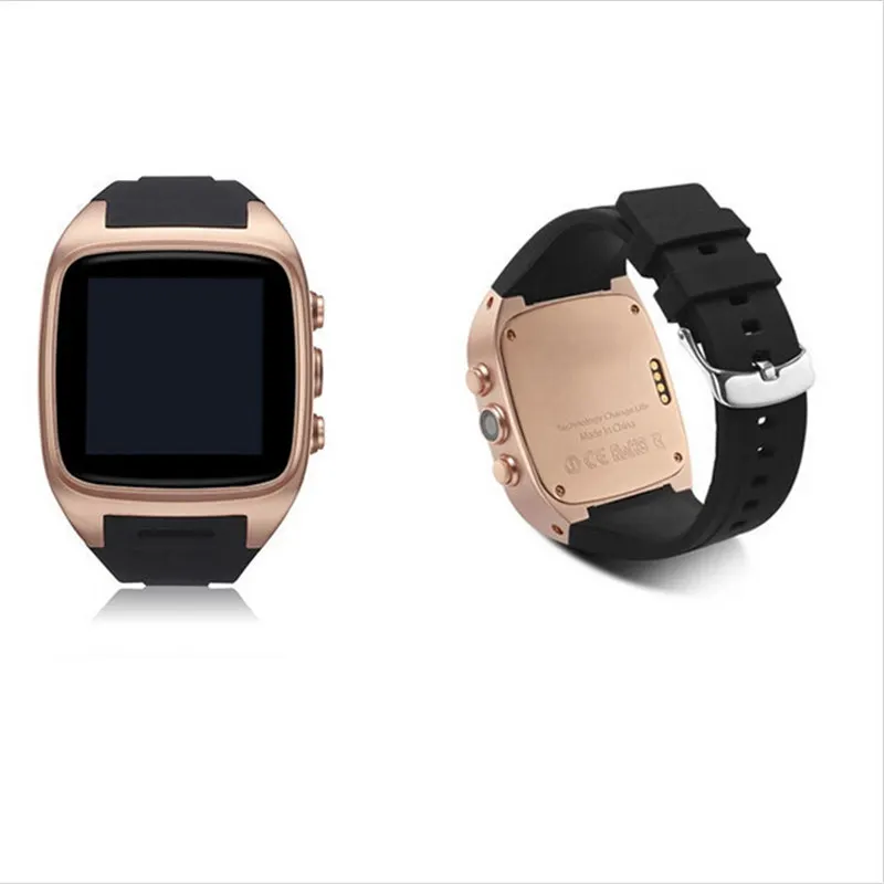 Золотой шип Android 5 1 спортивные 3g Смарт-часы Поддержка нано сим-карты WI-FI gps Google map