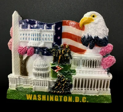

Наклейки на холодильник с изображением «Washington tour»