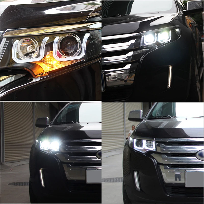 Автомобильный Стильный автомобильный светильник в сборе для Ford Edge 2012-2015 HID
