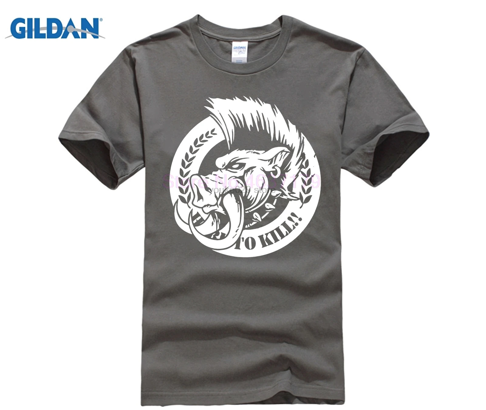 Geek Boho design Wild boar T Shirts men Forest King sus scrofa T-shirt homme animal printed wild pig Harajuku Tees 2018 hot sale | Мужская