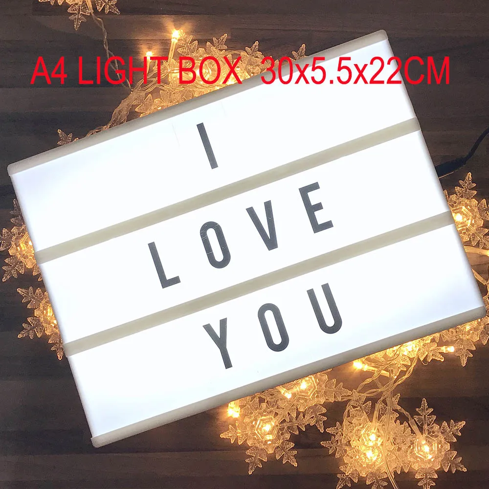 Настольная лампа светодиодная для ночной съемки формата А3 А4 А5|letter light|light colorlight