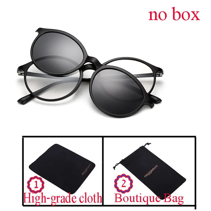 2018 солнцезащитные очки для женщин и мужчин поляризационные магнитные зажимы