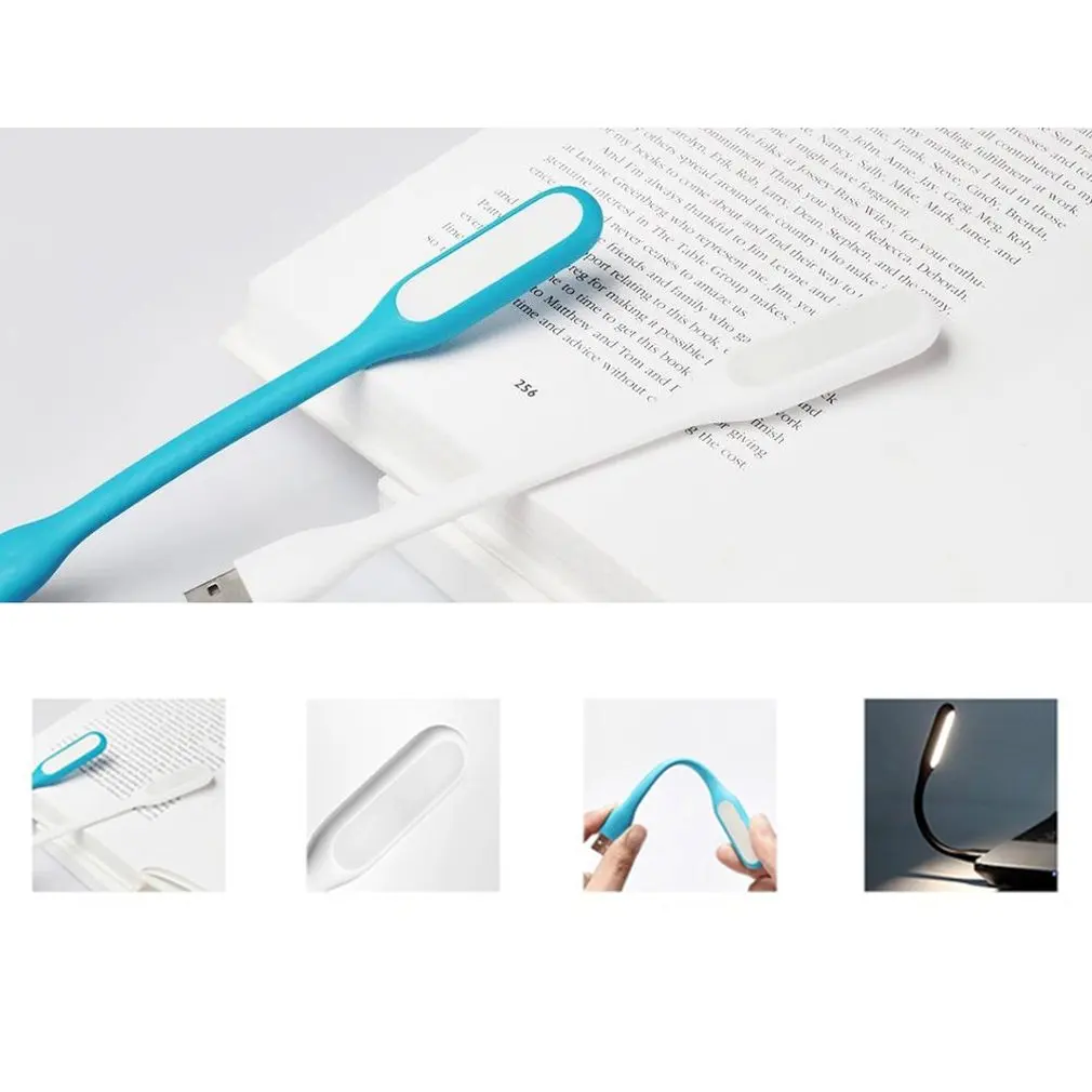 Креативный Usb вентилятор гибкий портативный мини и Светодиодная лампа для