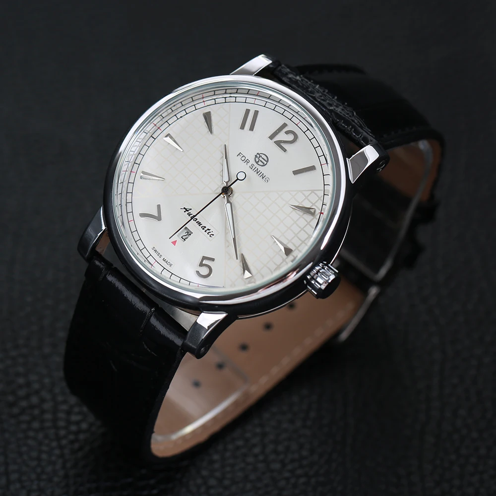Часы наручные FORSINING Мужские механические модные брендовые Роскошные спортивные