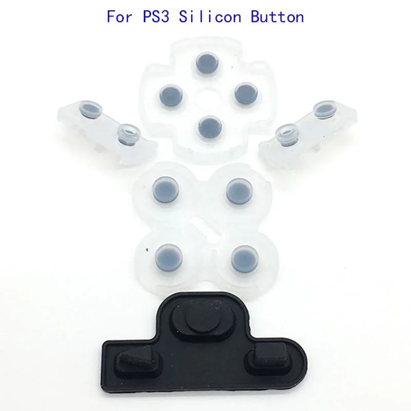 100 наборы для ухода за кожей Sony Play Station 3 PS3 контроллер силиконовый Кондуктивный