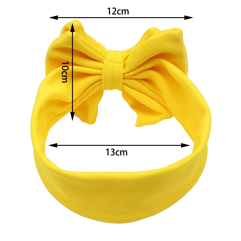 1 PC Fashion Baby Girls Headbands Wide Winter Turban Headband With Big Boutique Bows Hair Accessories Toddler | Детская одежда и