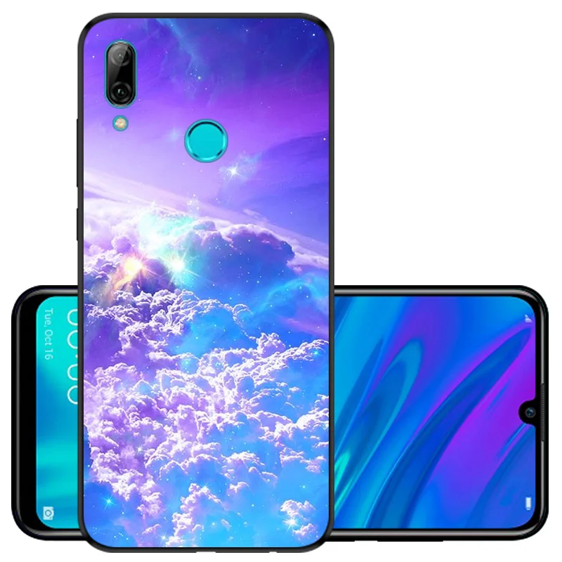 Чехол для телефона Huawei P Smart 2019 силиконовый чехол телефон с рисунком Smart2019 мягкая