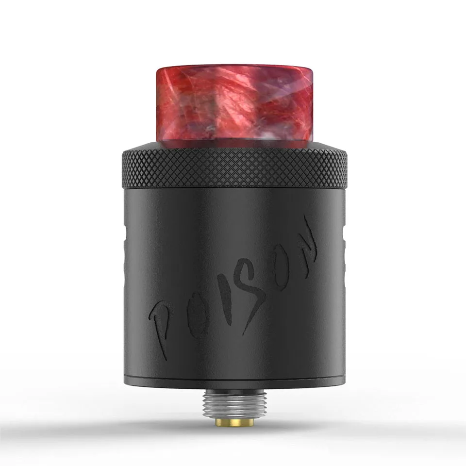 Новейший оригинальный бак Veeape DAMSELFLY Poison RDA диаметром 24 мм с двумя катушками
