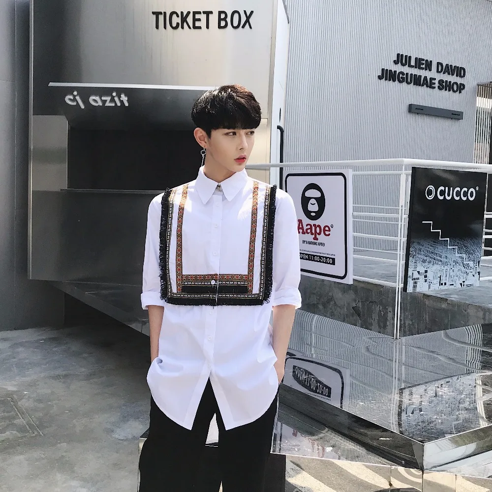 Мужская одежда стильный костюм GD с рукавом три четверти средней длины 2018 |