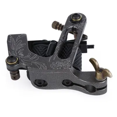 Shader Tattoo Machine Gun Aluminum Alloy 8 Wraps Coils Equipment Supply | Красота и здоровье