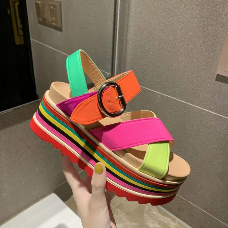 Aleafalling/Новые Модные женские босоножки на очень высоком каблуке удобная обувь из