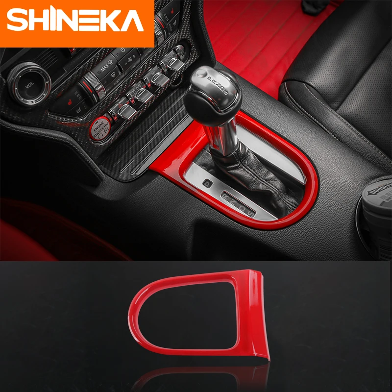 Набор молдинги для салона SHINEKA 36 шт. Ford Mustang красно синий чехол украшения