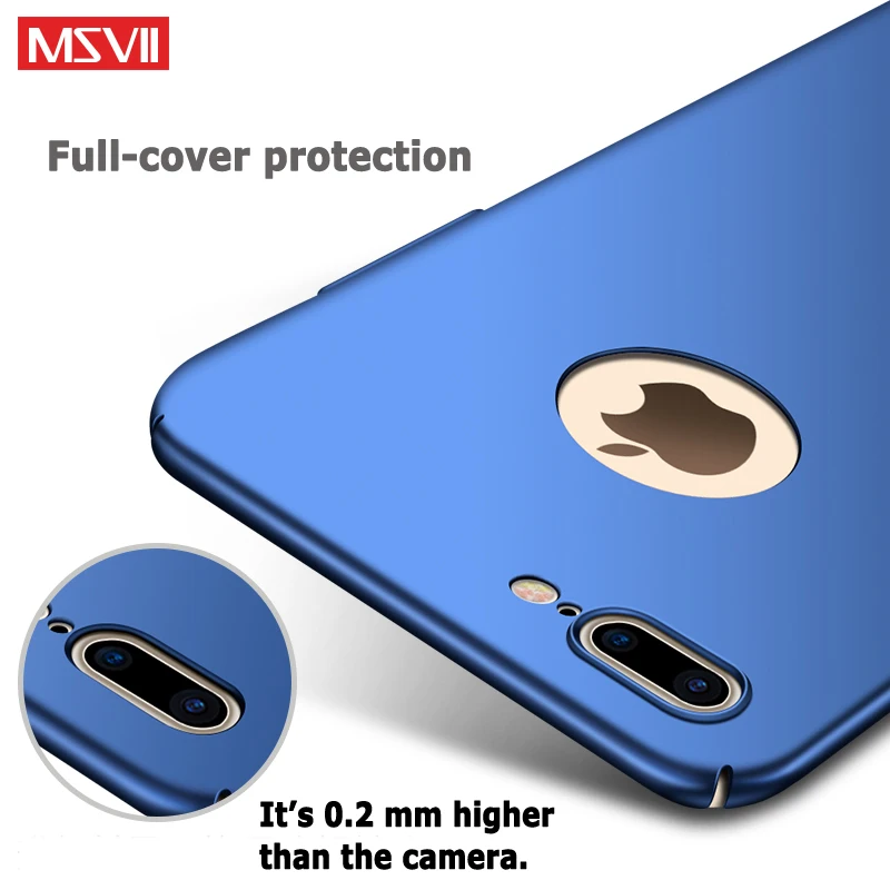 Чехол Msvii для iphone 7 чехол plus Жесткий из поликарбоната чехлы | Мобильные телефоны и