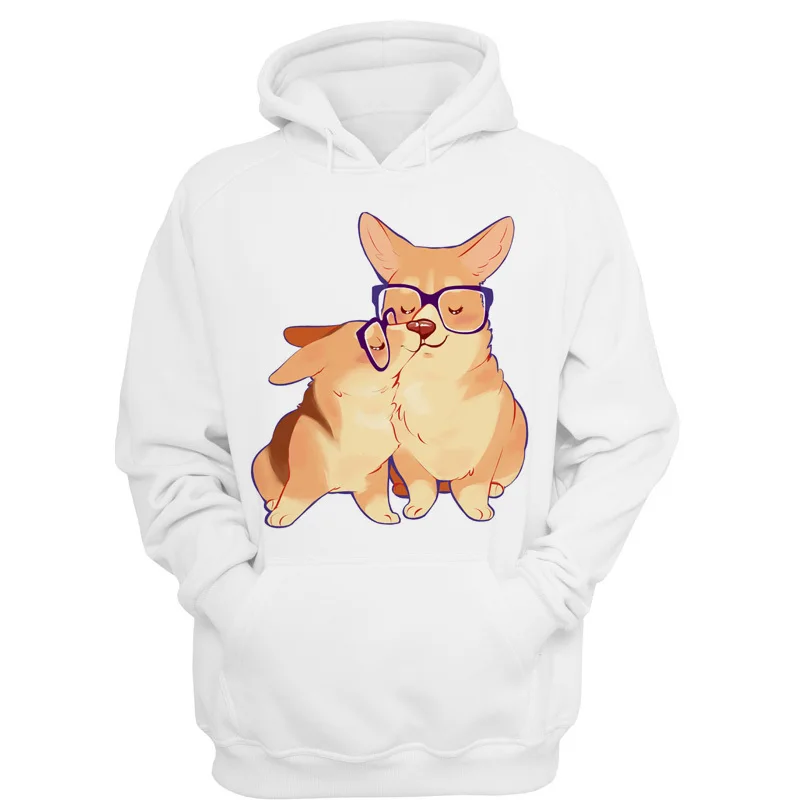 Корги поцелуй высокие женские сапоги Размеры d толстовки размера плюс на улице в