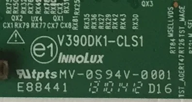 Бесплатная доставка T con V390DK1 CLS1 оригинальные запчасти|parts| |