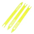 SEWS-3 шт Желтая пластиковая рыболовная сеть для ремонта иглы челнок бобины 8 #
