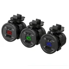 Автомобильное зарядное устройство со светодиодсветильник кой, 5 В, 4,2 А, 12-24 В