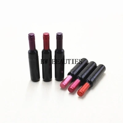 

1000Pcs/LOt New Arrival Empty Lipstick Wine Bottle 5ml Lip Gloss Tube Plastic DIY Lip Gloss Refillable Bottle Wholesale