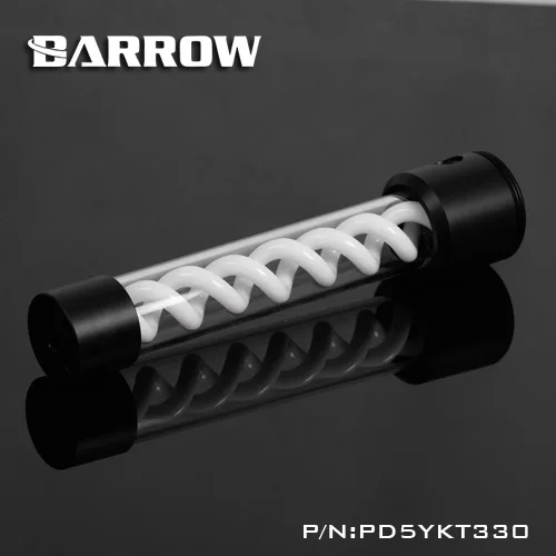 White Курган охладитель воды T вируса D5/SPG40A интегрированный spriral Крышка Резервуара насоса черный пом 180 мм/230 мм/280 мм/330 мм радиатор гаджет - Цвет лезвия: White