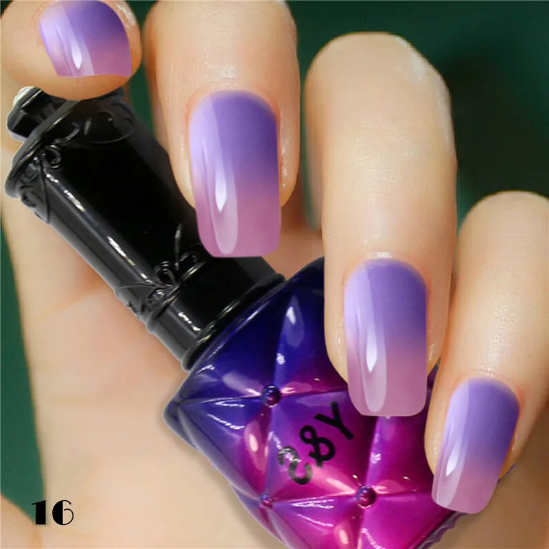 Изменение температуры Гель-лак для ногтей УФ Замачивание от длительного геля лак