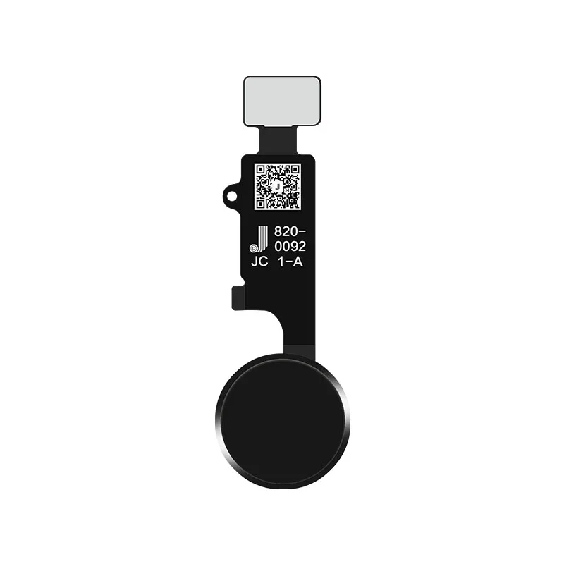 JC универсальная Кнопка без Bluetooth домашняя кнопка Flex для iPhone 7 8 Plus Кнопка меню возврата домашняя кнопка сборка для iPhone 7+ 8+ 7P Meibi - Цвет: Black