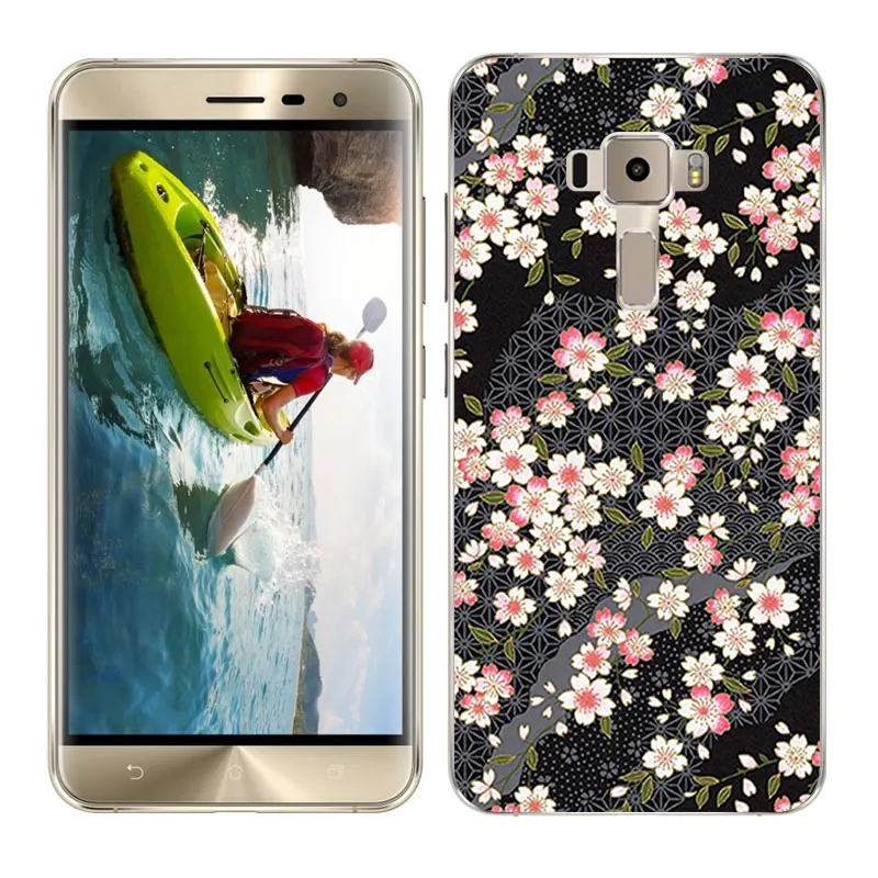 Чехол для телефона Asus Zenfone 3 ZE520KL Blaze задняя крышка с рисунком мультяшный чехол