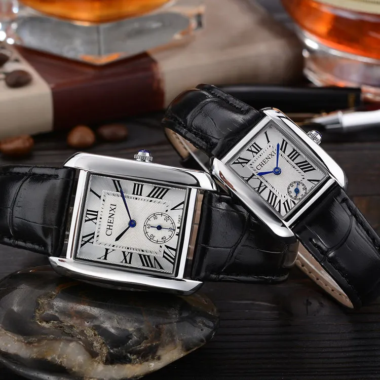 2018 CHENXI Любители Кварцевые часы Для женщин мужчин Лидирующий бренд Роскошные
